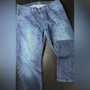 Hudson Men’s Blake Slim Straight Jean in Blue Shadow Size 33 EUC